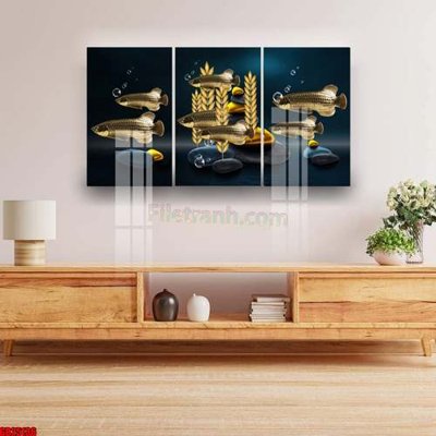 Tải file File gốc in bộ tranh decor treo tráng gương canvas GB25136 (PSD) cho in tranh kính