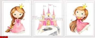 File in trần File gốc in bộ tranh decor treo tráng gương canvas GB25148 (bản gốc) hoa văn