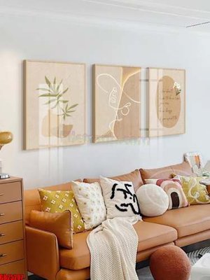 Ảnh gốc File gốc in bộ tranh decor treo tráng gương canvas GB25207 (siêu chi tiết) để in ấn