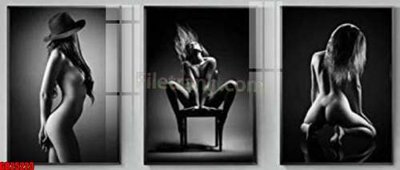 File tranh File gốc in bộ tranh decor treo tráng gương canvas GB25223 (gốc) in vải canvas