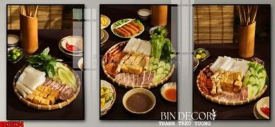 File gốc File gốc in bộ tranh decor treo tráng gương canvas GB25234 cho in ấn và thiết kế