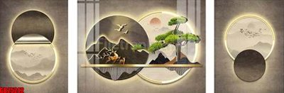 File PSD File gốc in bộ tranh decor treo tráng gương canvas GB25242 (bản gốc) chất lượng nhất