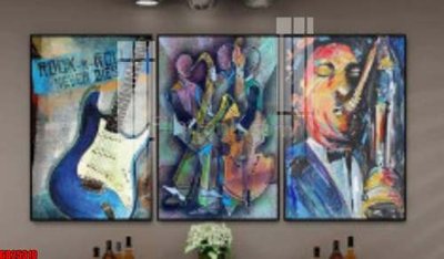 File gốc File gốc in bộ tranh decor treo tráng gương canvas GB25310 (chuẩn CMYK) cho nhà in