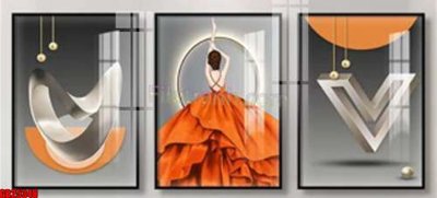 Tải xuống file tranh gốc File gốc in bộ tranh decor treo tráng gương canvas GB25348 (PSD/TIFF)