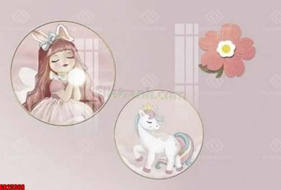 File ảnh File gốc in bộ tranh decor treo tráng gương canvas GB25368 (gốc) in standee