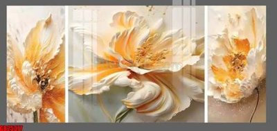 File gốc File gốc in bộ tranh decor treo tráng gương canvas GB25377 (in lụa) trang trí tường