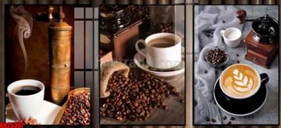 File tranh gốc File gốc in bộ tranh decor treo tráng gương canvas GB25397 chủ đề hiện đại