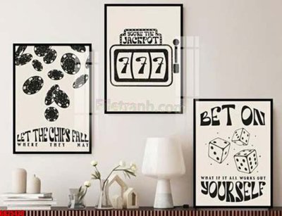 File tranh File gốc in bộ tranh decor treo tráng gương canvas GB25420 (ảnh gốc) chi tiết rõ ràng