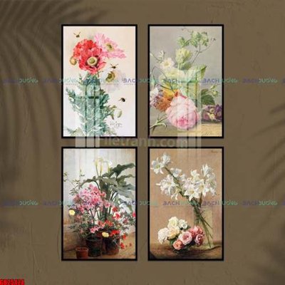 Download file ảnh gốc File gốc in bộ tranh decor treo tráng gương canvas GB25424 để in ấn