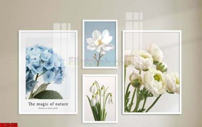 File tranh File gốc in bộ tranh decor treo tráng gương canvas GB25435 (bản gốc) in canvas