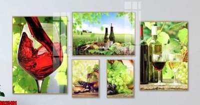 Mua file ảnh gốc File gốc in bộ tranh decor treo tráng gương canvas GB25461 (chất lượng cao)