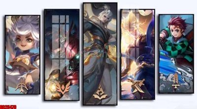 Tải file File gốc in bộ tranh decor treo tráng gương canvas GB25479 (gốc) in trên mọi chất liệu