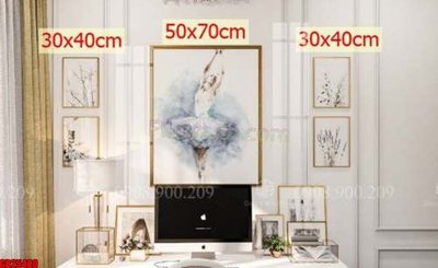 Download file gốc File gốc in bộ tranh decor treo tráng gương canvas GB25480 (in lụa) cao cấp