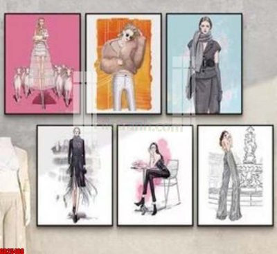 Tải file gốc File gốc in bộ tranh decor treo tráng gương canvas GB25488 (bản PSD) còn layer