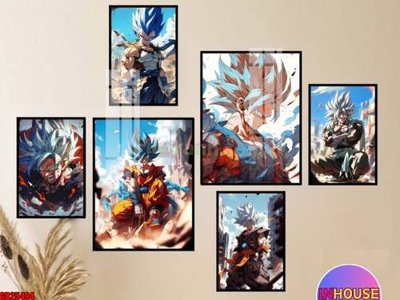 File tranh in tráng gương File gốc in bộ tranh decor treo tráng gương canvas GB25494 (siêu nét)