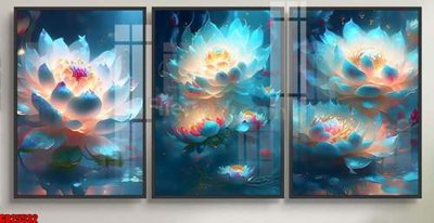 File in trần File gốc in bộ tranh decor treo tráng gương canvas GB25532 (file gốc) chủ đề vũ trụ