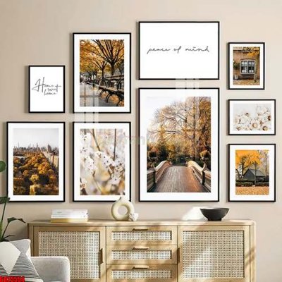 File gốc File gốc in bộ tranh decor treo tráng gương canvas GB25554 (PNG) trong suốt (transparent)