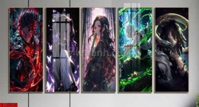 File gốc File gốc in bộ tranh decor treo tráng gương canvas GB25565 (phong cách) tối giản