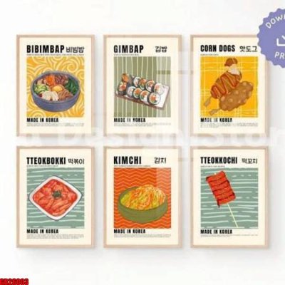 File gốc File gốc in bộ tranh decor treo tráng gương canvas GB26003 (vector) cho in ấn