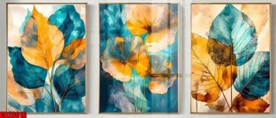 File tranh File gốc in bộ tranh decor treo tráng gương canvas GB26016 (file gốc) chuẩn màu in