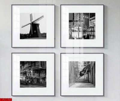 File gốc File gốc in bộ tranh decor treo tráng gương canvas GB26020 (in lụa) tranh phong thủy