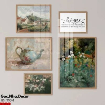 File tranh File gốc in bộ tranh decor treo tráng gương canvas GB26089 (bản gốc) trang trí văn phòng
