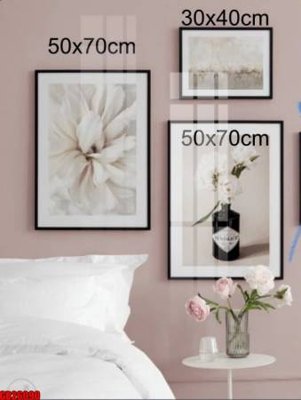 File tranh gốc File gốc in bộ tranh decor treo tráng gương canvas GB26090 (sắc nét từng chi tiết)