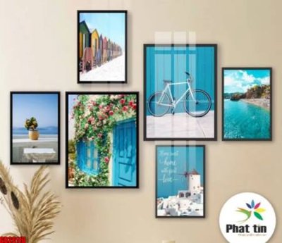 File ảnh File gốc in bộ tranh decor treo tráng gương canvas GB26110 (gốc) in decal dán tường