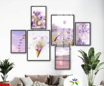 Tải file tranh File gốc in bộ tranh decor treo tráng gương canvas GB26113 (gốc) tại Filetranh.com