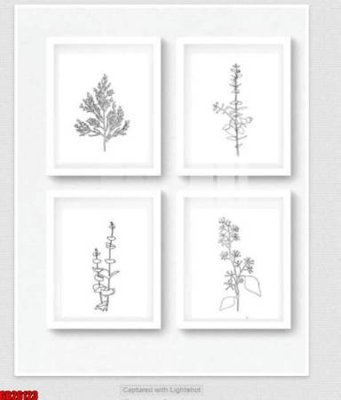 File tranh File gốc in bộ tranh decor treo tráng gương canvas GB26123 (bản gốc) treo tường