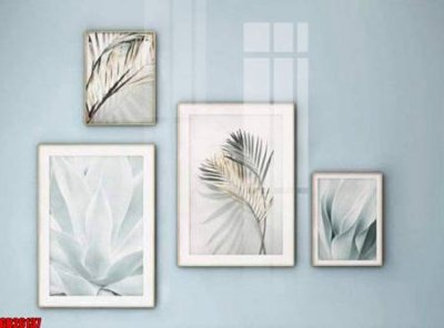 File gốc File gốc in bộ tranh decor treo tráng gương canvas GB26137 (PNG) không nền chất lượng