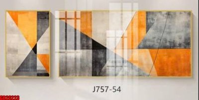 File tranh gốc File gốc in bộ tranh decor treo tráng gương canvas GB26223 (bản quyền) file PSD