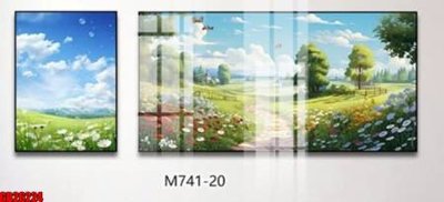 File gốc File gốc in bộ tranh decor treo tráng gương canvas GB26224 (trang trí) phòng trẻ em