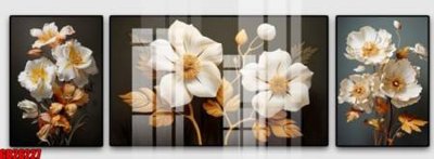 Ảnh gốc File gốc in bộ tranh decor treo tráng gương canvas GB26227 (độ nét cao) in tráng gương