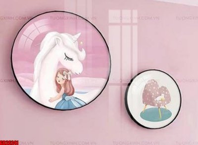 File gốc File gốc in bộ tranh decor treo tráng gương canvas GB26241 (in ấn) màu sắc trung thực