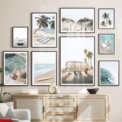 File tranh File gốc in bộ tranh decor treo tráng gương canvas GB26267 (ảnh gốc) in trần xuyên sáng