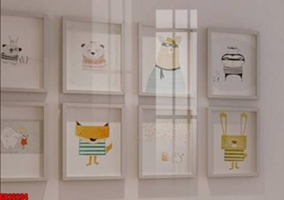 File PSD File gốc in bộ tranh decor treo tráng gương canvas GB26294 (chất lượng in ấn)