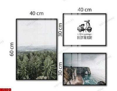 File PSD File gốc in bộ tranh decor treo tráng gương canvas GB26313 (gốc) cho designer