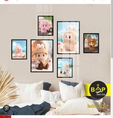 File gốc File gốc in bộ tranh decor treo tráng gương canvas GB26341 (phiên bản chuẩn) để in ấn