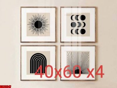 Tải về file tranh gốc File gốc in bộ tranh decor treo tráng gương canvas GB26347 (để in quảng cáo)