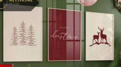 File in trần File gốc in bộ tranh decor treo tráng gương canvas GB26353 (bản gốc) phong cảnh