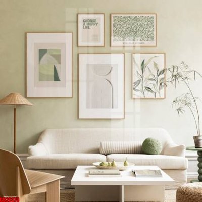 File gốc File gốc in bộ tranh decor treo tráng gương canvas GB26373 (chuẩn màu) cho in offset