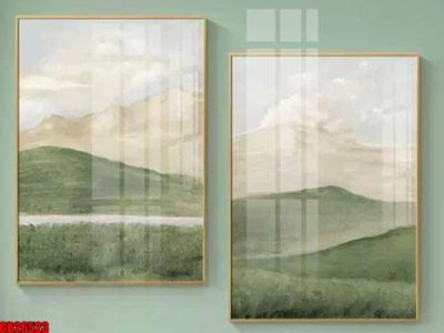 File gốc in ấn File gốc in bộ tranh decor treo tráng gương canvas GB26523 độ phân giải cao