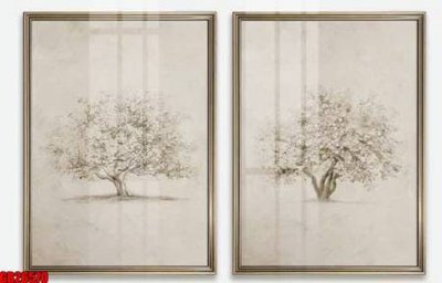 Mua file gốc File gốc in bộ tranh decor treo tráng gương canvas GB26570 (PSD) tại Filetranh.com