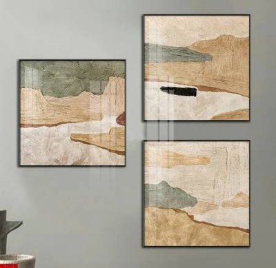 File gốc File gốc in bộ tranh decor treo tráng gương canvas GB26613 (cho in ấn) độc quyền