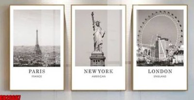 File gốc File gốc in bộ tranh decor treo tráng gương canvas GB26667 (trang trí) phòng trẻ em