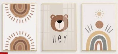 File PSD File gốc in bộ tranh decor treo tráng gương canvas GB26690 (bản gốc) dễ dàng edit