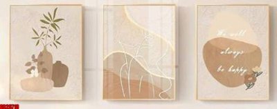 File gốc File gốc in bộ tranh decor treo tráng gương canvas GB26718 (chuẩn CMYK) cho nhà in