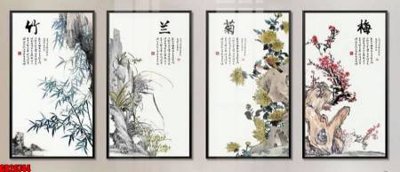 Tải file File gốc in bộ tranh decor treo tráng gương canvas GB26744 (gốc) chủ đề tâm linh