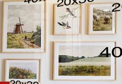 File gốc File gốc in bộ tranh decor treo tráng gương canvas GB26746 (in 3D) nghệ thuật